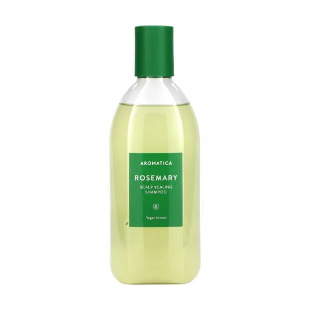 AROMATICA Rosemary Scalp Scaling Shampoo stiprinantis šampūnas su rozmarinu 400ml