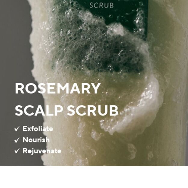 AROMATICA Rosemary Scalp Scrub galvos odos šveitiklis 165g