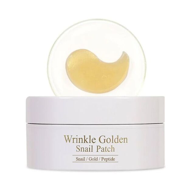 THE SKIN HOUSE Wrinkle Golden Snail Patch stangrinamosios paakių pagalvėlės 60 vnt