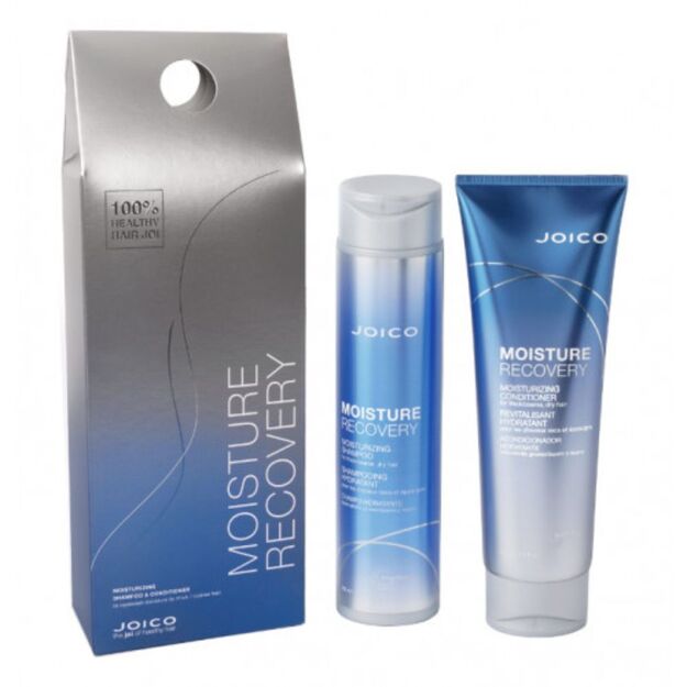 JOICO MOISTURE RECOVERY DAZZLING DUO Plaukų priežiūros rinkinys sausiems plaukams