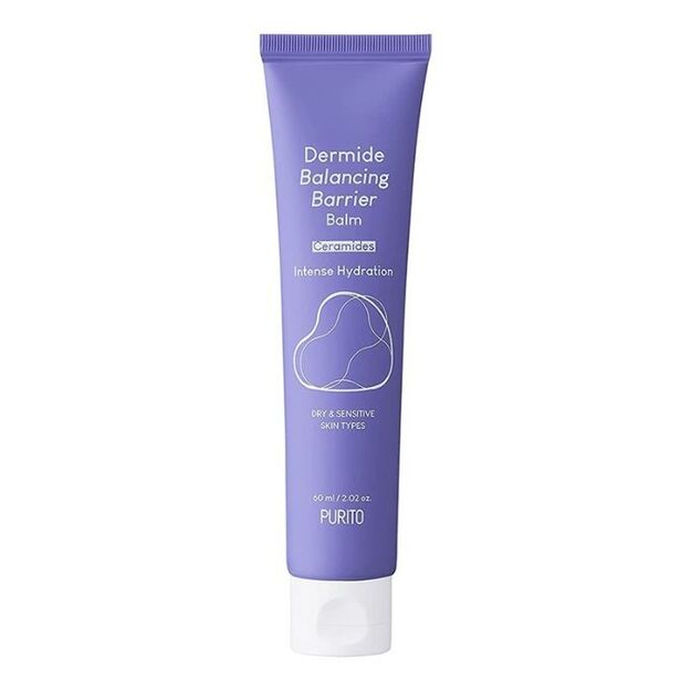 PURITO Dermide Cica Barrier Sleeping Pack atstatomoji naktinė kaukė su centele 80ml