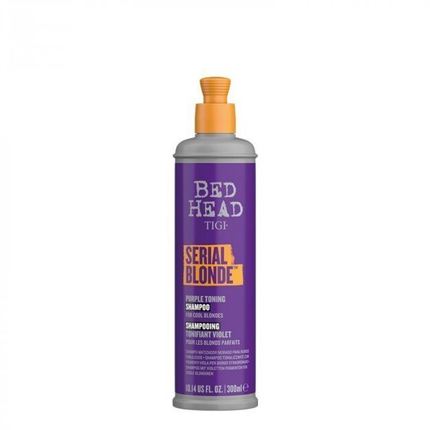 tigi bed head dumb blonde purple toning shampoo 400 ml šampūnas